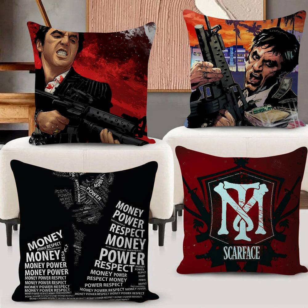 Hot Home Of Textiles - Hot Classic Movie Scarfaces Maple Design