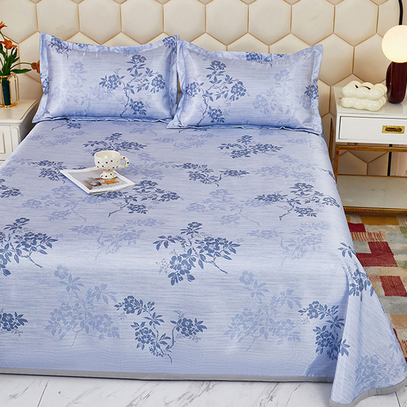 Hot Home Of Textiles - Summer Ice Satin Printed Cooling Mat