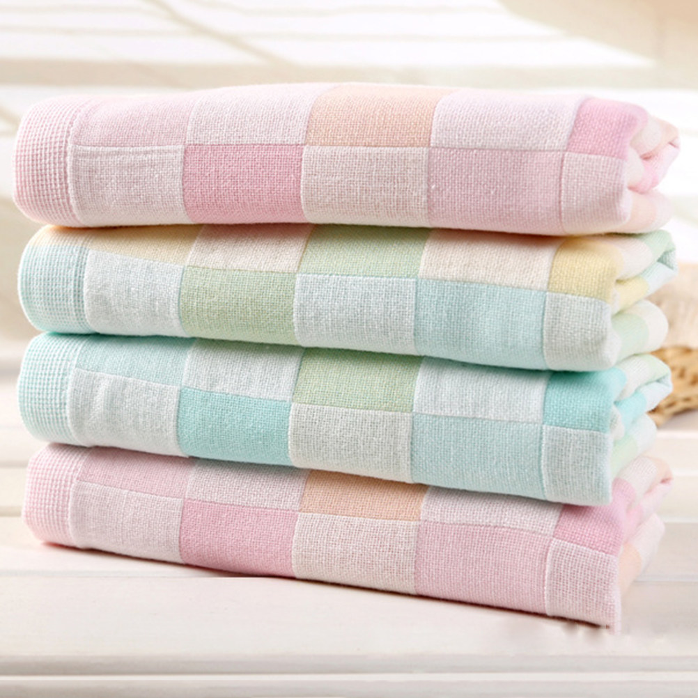Home Textiles Pakistan - 3Pcs Multi-Color Gauze Towels Premium Cotton