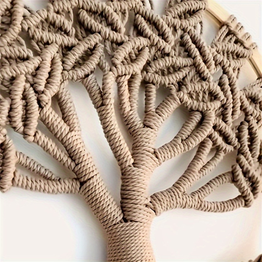 Tree of Life Macrame Wall Hang - Home Textiles Discount 评论和价格