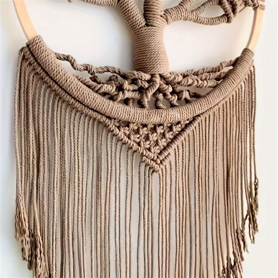 Tree of Life Macrame Wall Hang - Home Textiles Discount 评论和价格