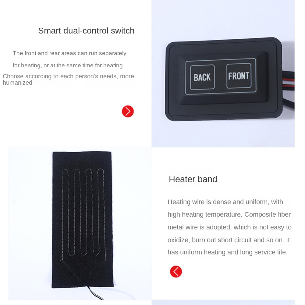 AB68 USB Clothes Heater Pad Wi - Heated Pad Electric 评论和价格