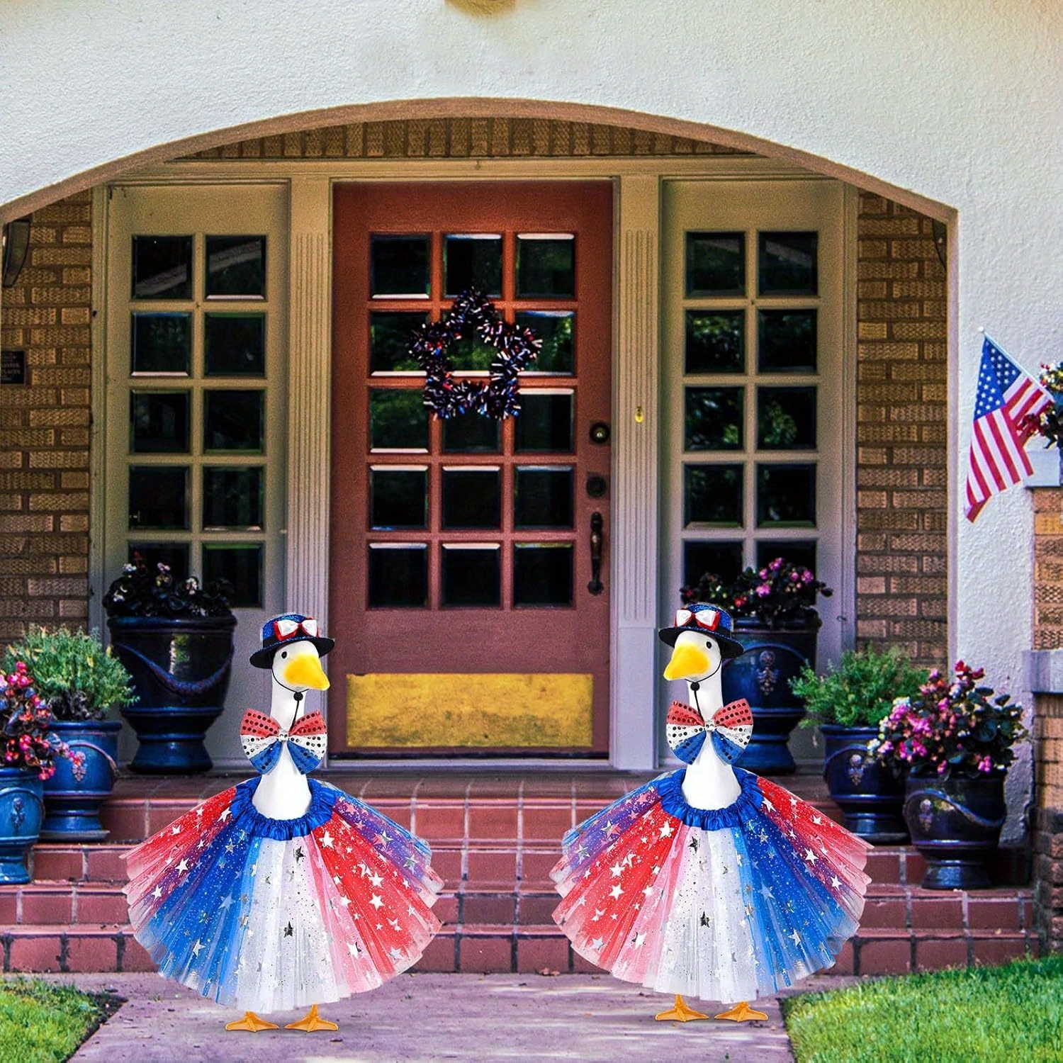 3pcs/set Porch Goose Outfits L - Home Of Textiles 评论和价格