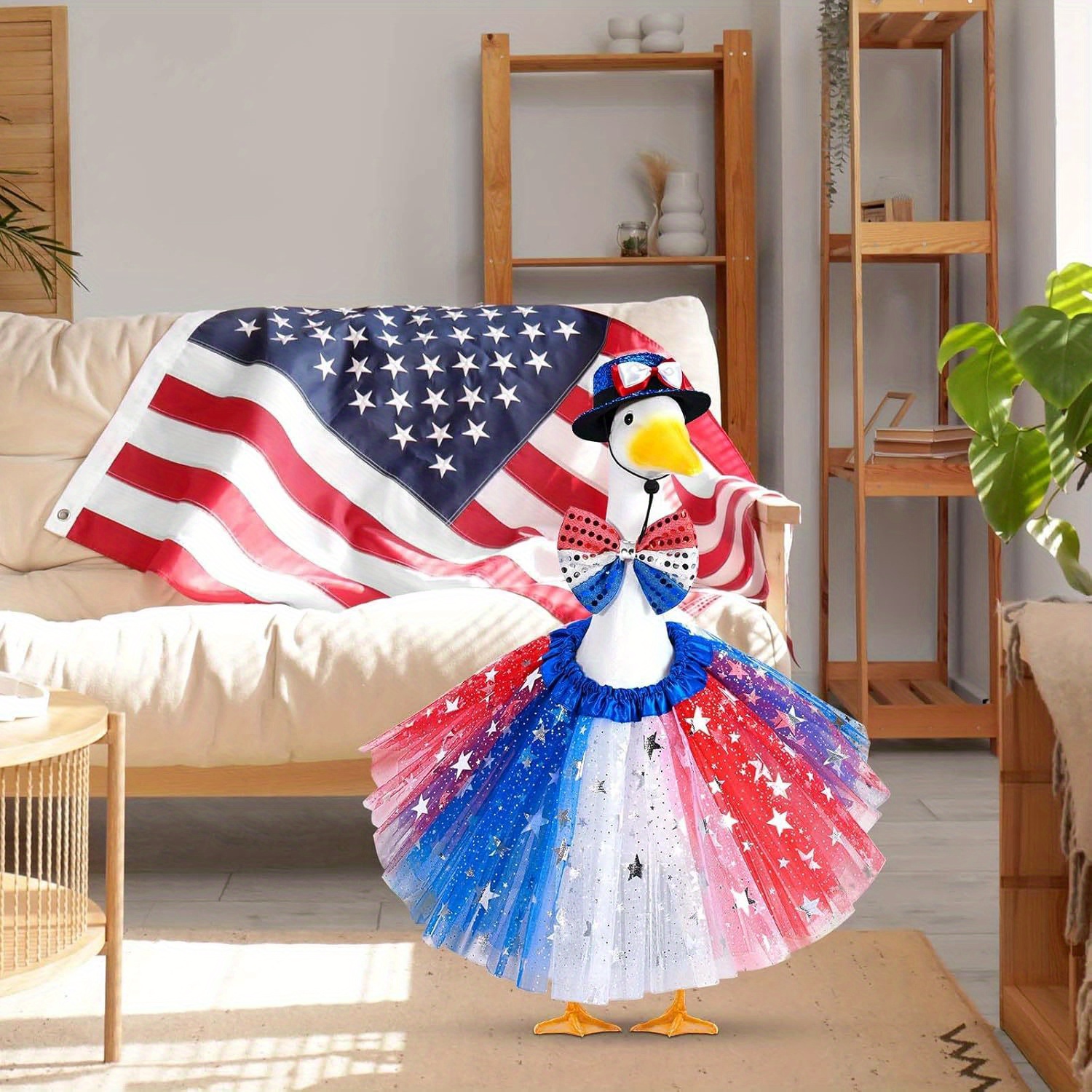 3pcs/set Porch Goose Outfits L - Home Of Textiles 评论和价格