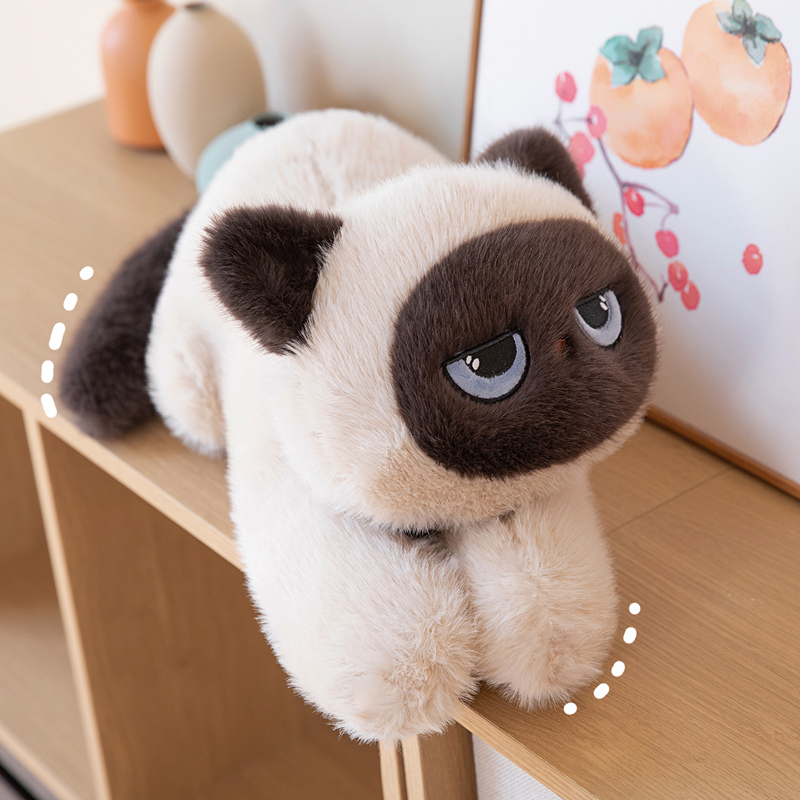 60/90CM Long Siamese Cat Plush - Bolster Pillow Long 评论和价格
