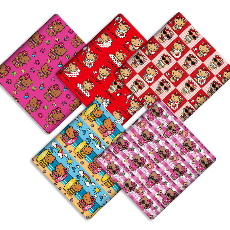 Sanrio hot fabric 140x50CM cot - Hot Home Of Textiles 评论和价格