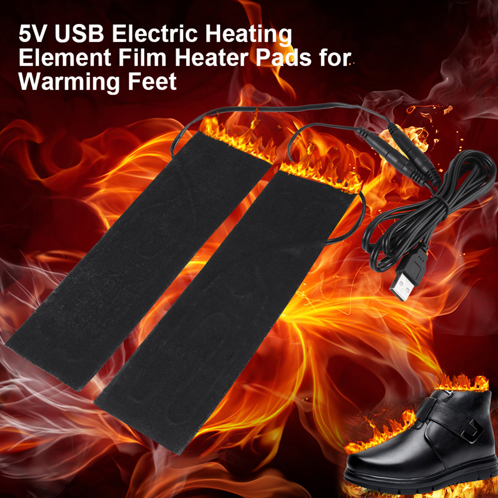 1 Pair 5V USB Electric Heating - Heated Pad Electric 评论和价格