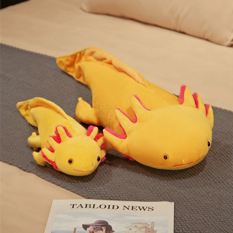 Kawaii Colorful Newt Plush Toy - Bolster Pillow Long 评论和价格