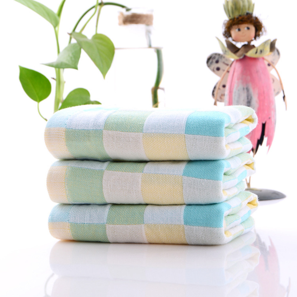 3Pcs Multi-Color Gauze Towels  - Home Textiles Pakistan 评论和价格