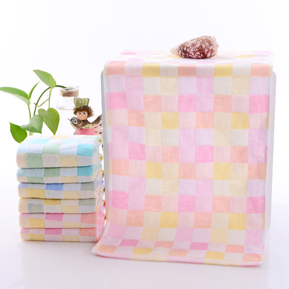 3Pcs Multi-Color Gauze Towels  - Home Textiles Pakistan 评论和价格