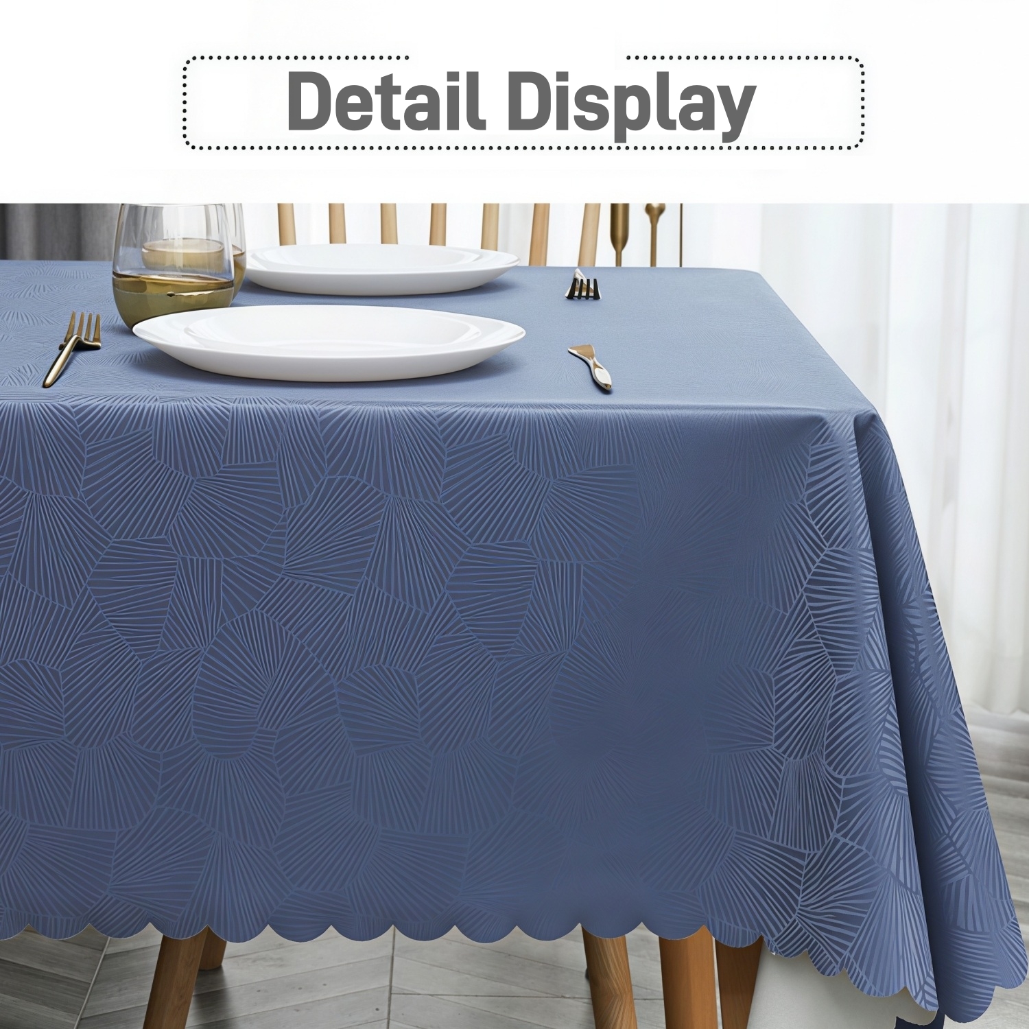 Vinyl Table Cloth Rectangular  - Home Textiles Today News 评论和价格