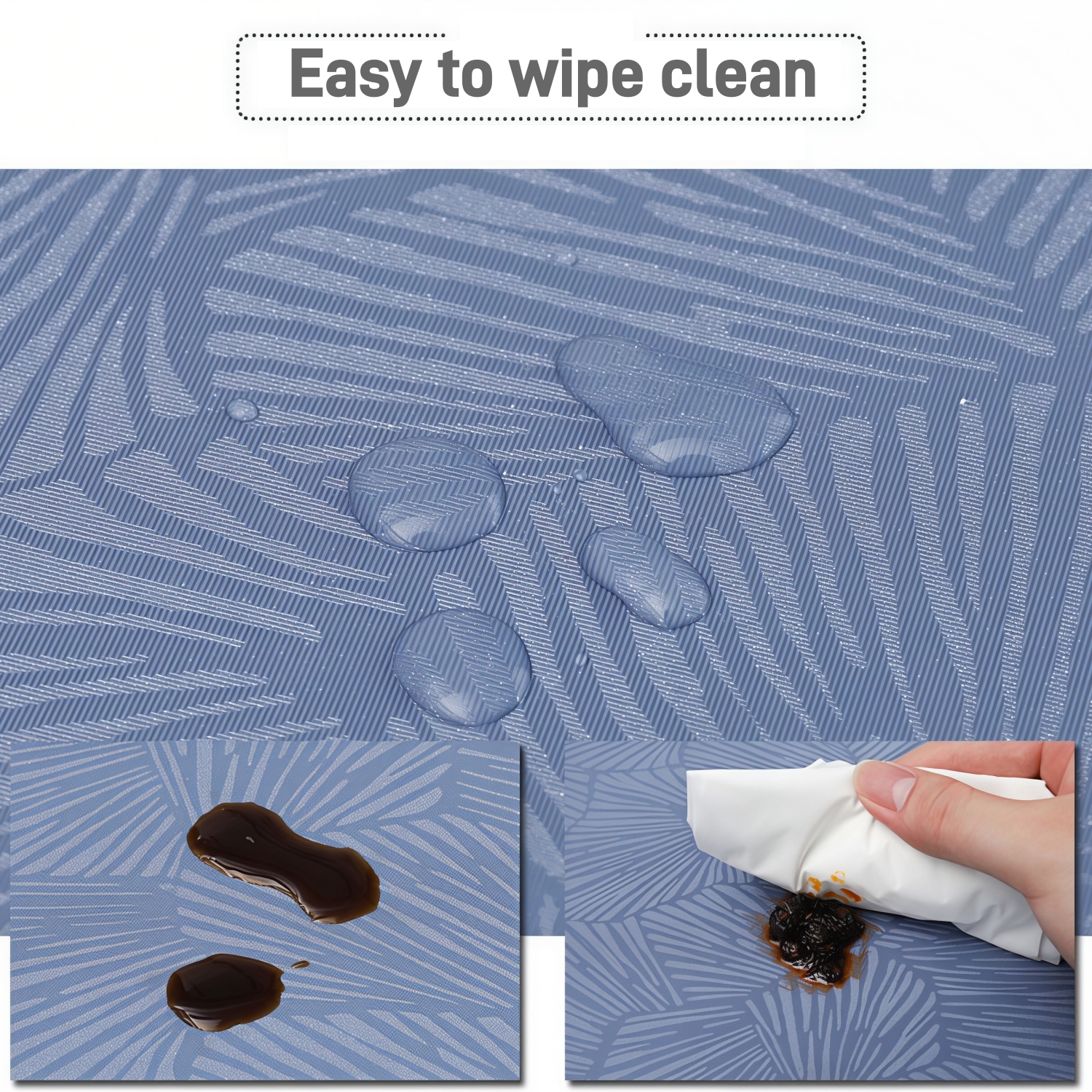 Vinyl Table Cloth Rectangular  - Home Textiles Today News 评论和价格