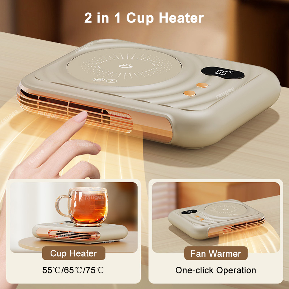 Mini Mug Warmer 2 in 1 Fan War - Heated Pad Electric 评论和价格