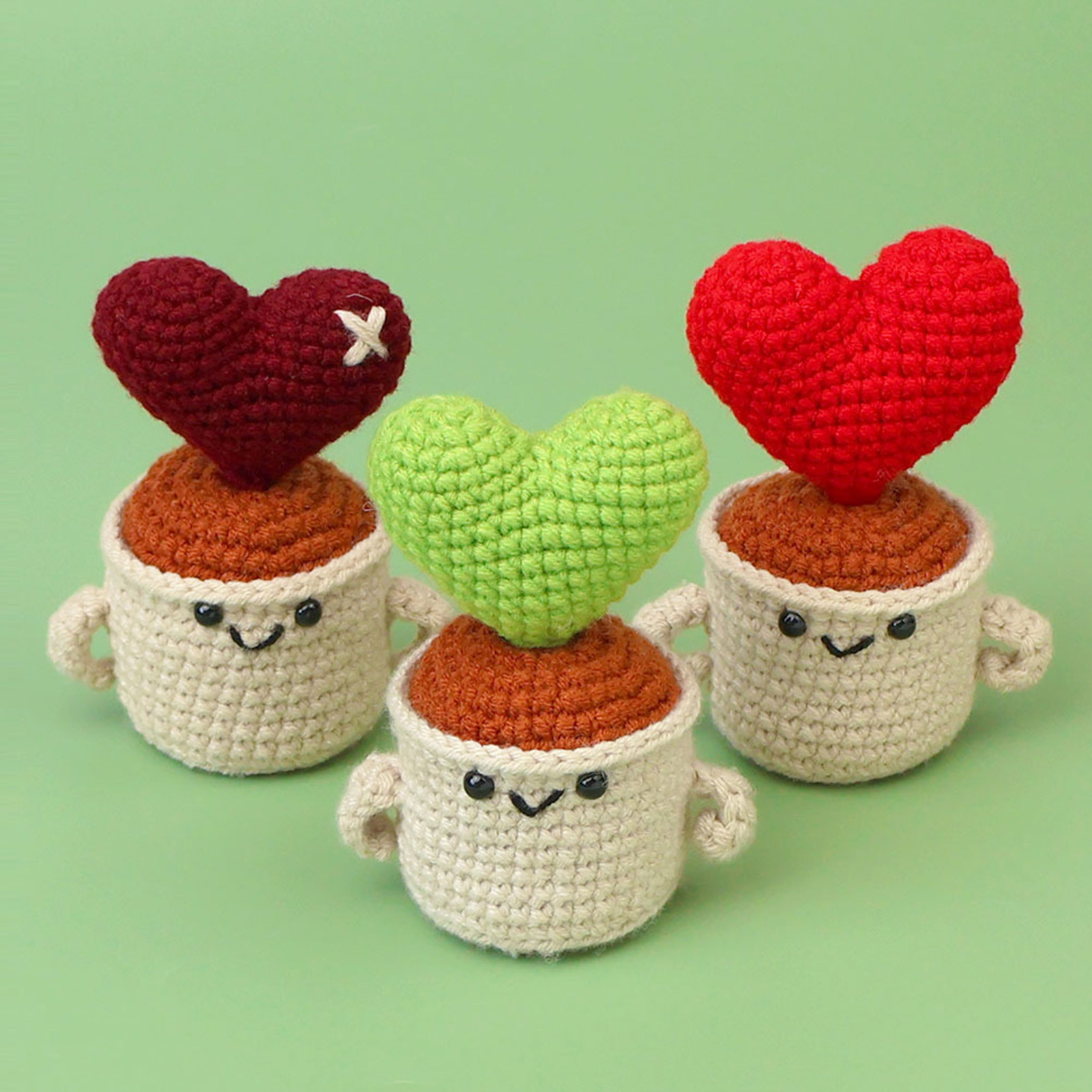 Handmade Knitted Flower Pot Re - Home Textiles Today News 评论和价格