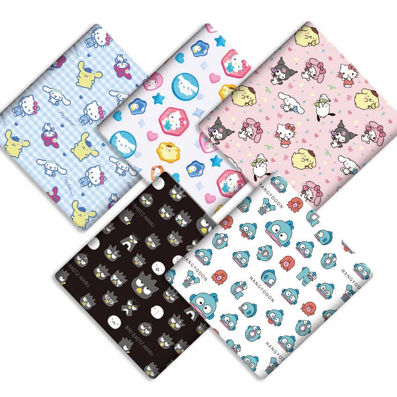 Hot Sanrio fabric Cartoon 140x - Hot Home Of Textiles 评论和价格