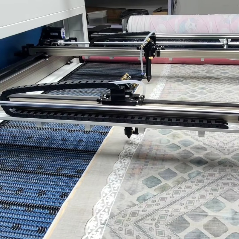 High-speed double-head laser c - Home Textile Industry 评论和价格