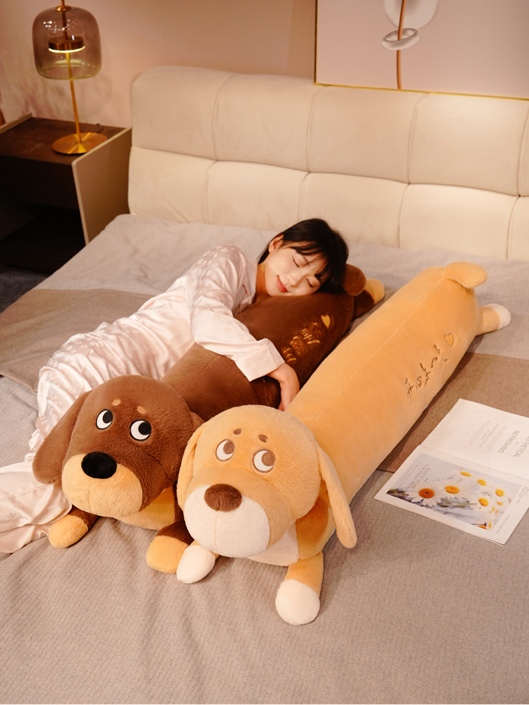 80cm New Huggable Dachshund Pl - Bolster Pillow Long 评论和价格