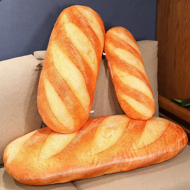 Giant Bread Plush Long Pillow  - Bolster Pillow Long 评论和价格