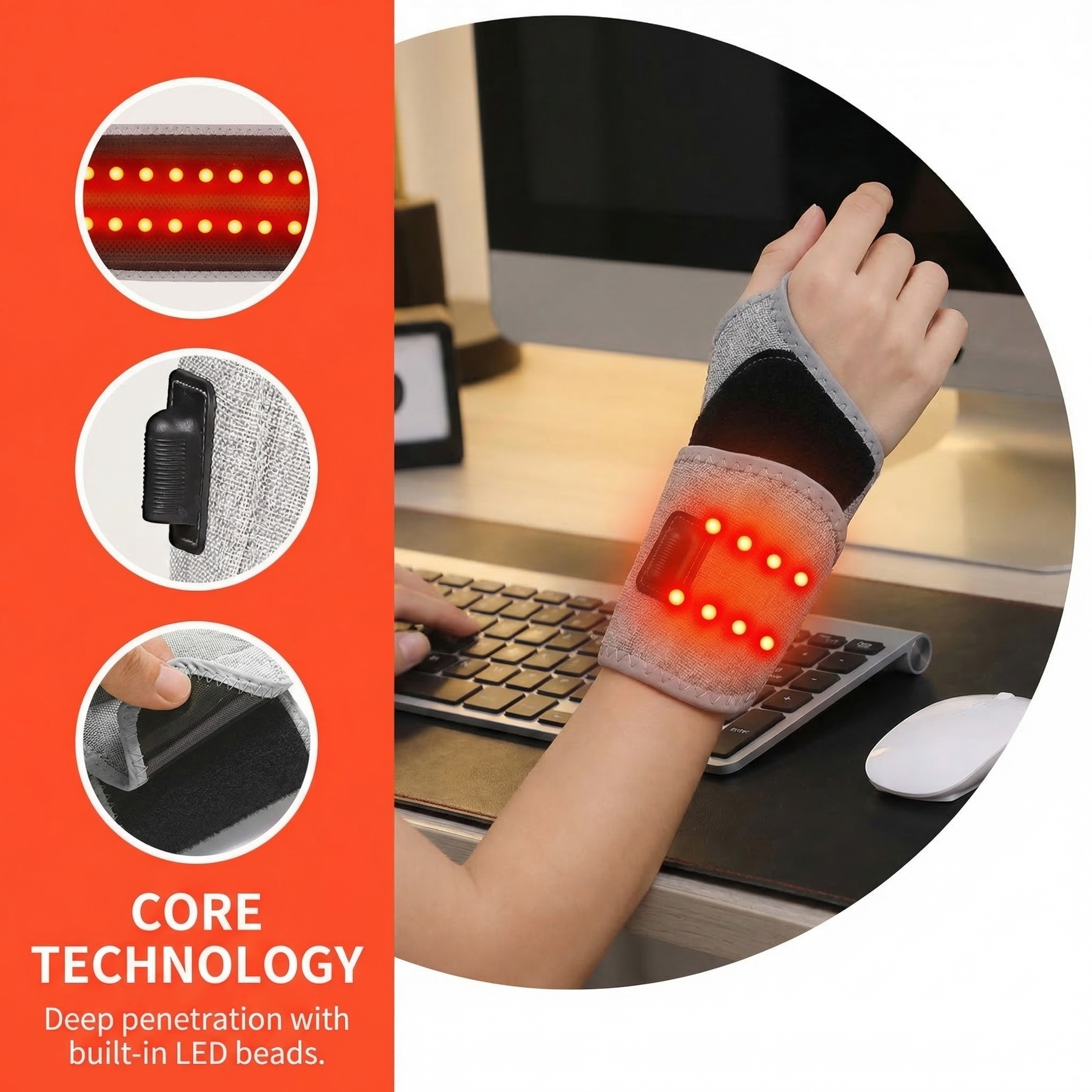 Heated Wrist Wrap Electric Hea - Heated Pad Electric 评论和价格