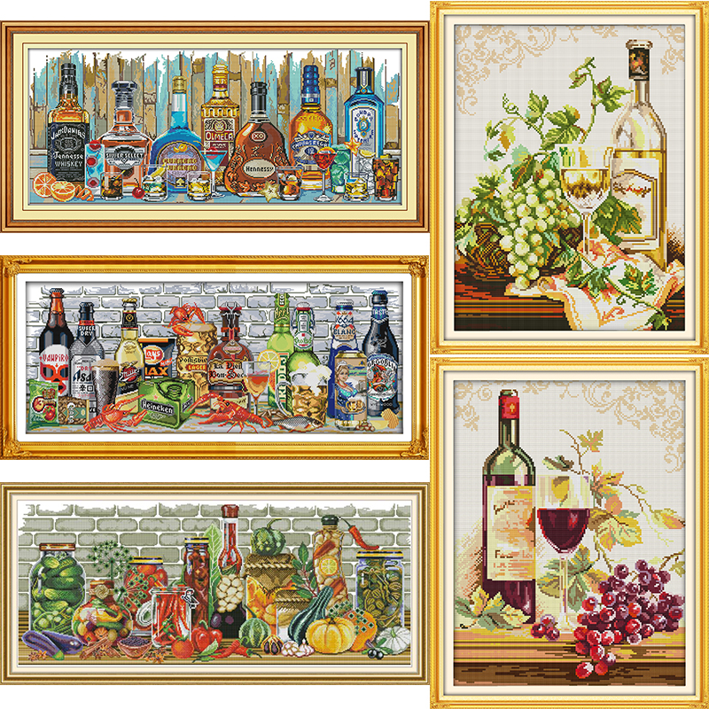 Wine and Bottle Collection Pri - Home Textiles Discount 评论和价格