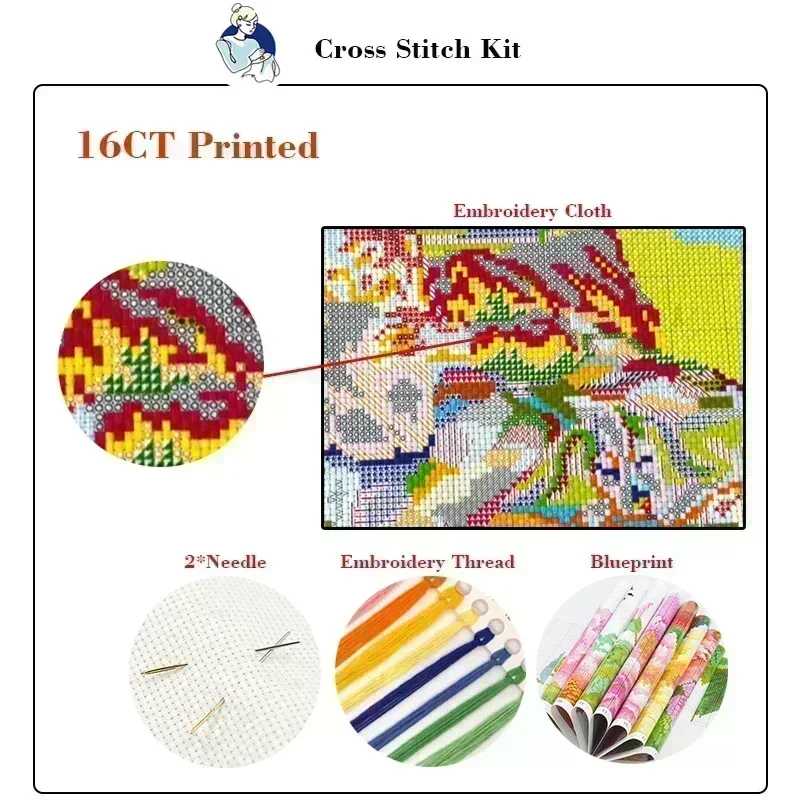 Joy Sunday Cross Stitch Kit Hy - Home Textiles Discount 评论和价格