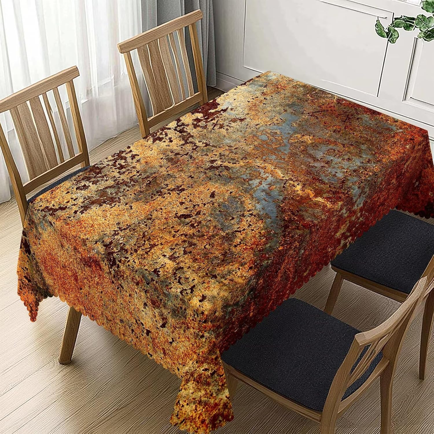 Industrial Brown Rust Metal Ta - Home Textile Industry 评论和价格