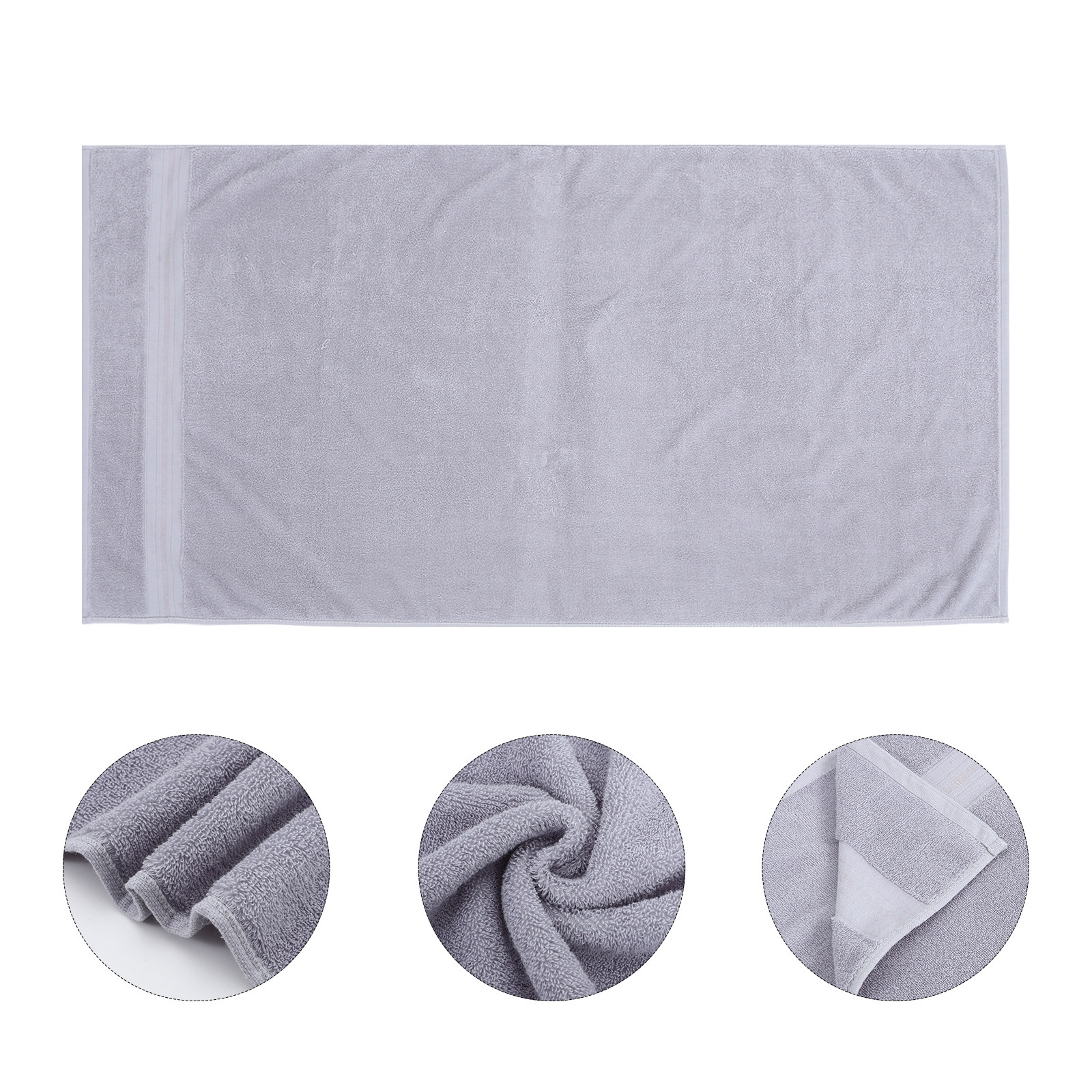 Pure Cotton Bath Towel Large S - Home Textiles Pakistan 评论和价格