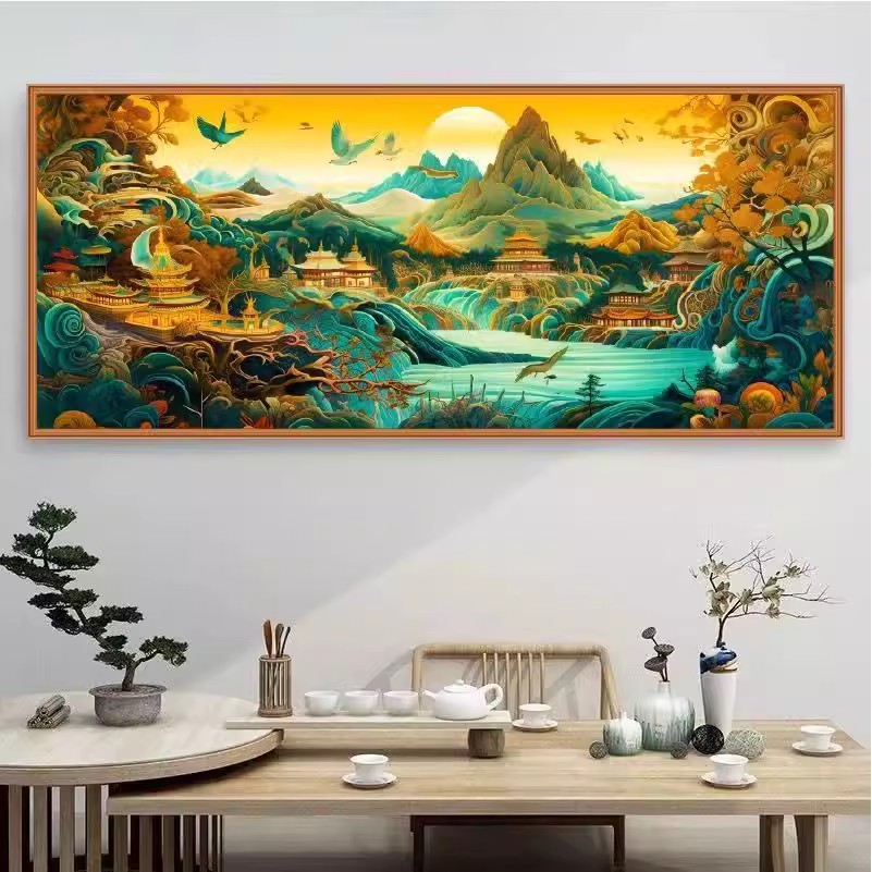 Wonderland 11CT Embroidery DIY - Home Textiles Discount 评论和价格